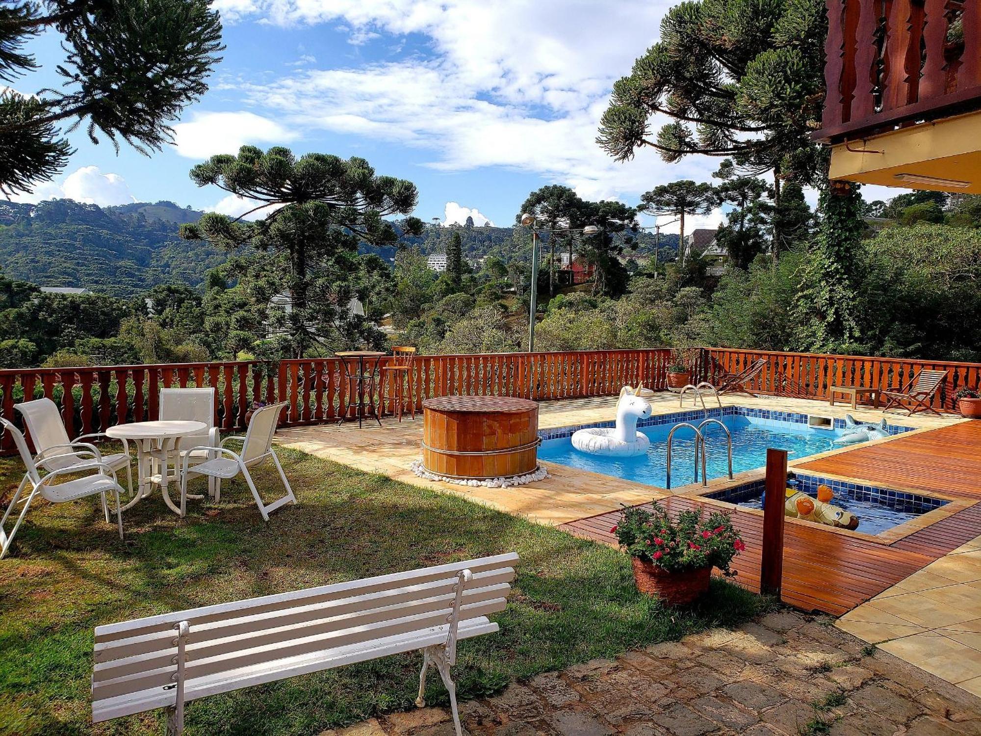 Mansao Austriaca Guesthouse Campos do Jordão Buitenkant foto